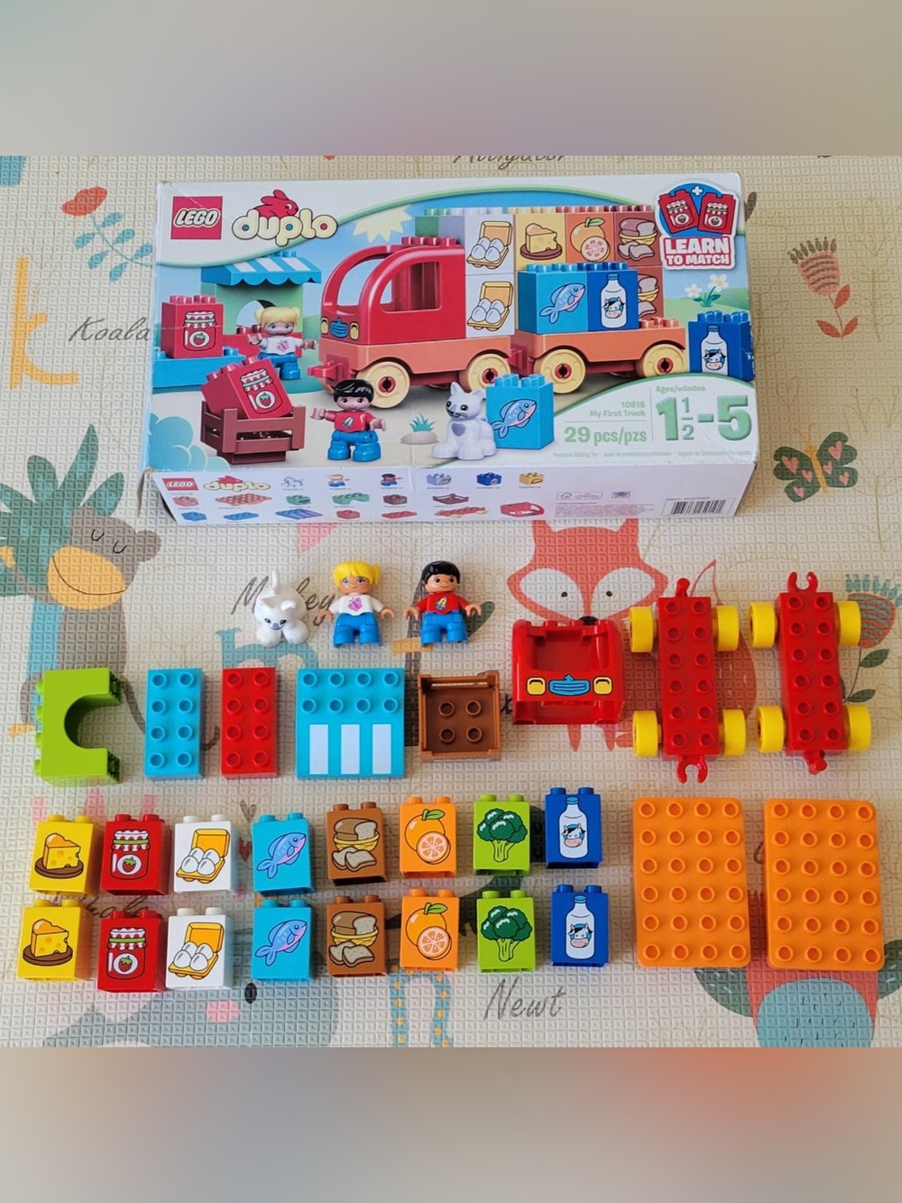 LEGO Duplo 10818 My First Truck - 100% COMPLETE with Box